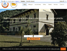 Tablet Screenshot of alberguebustiello.com